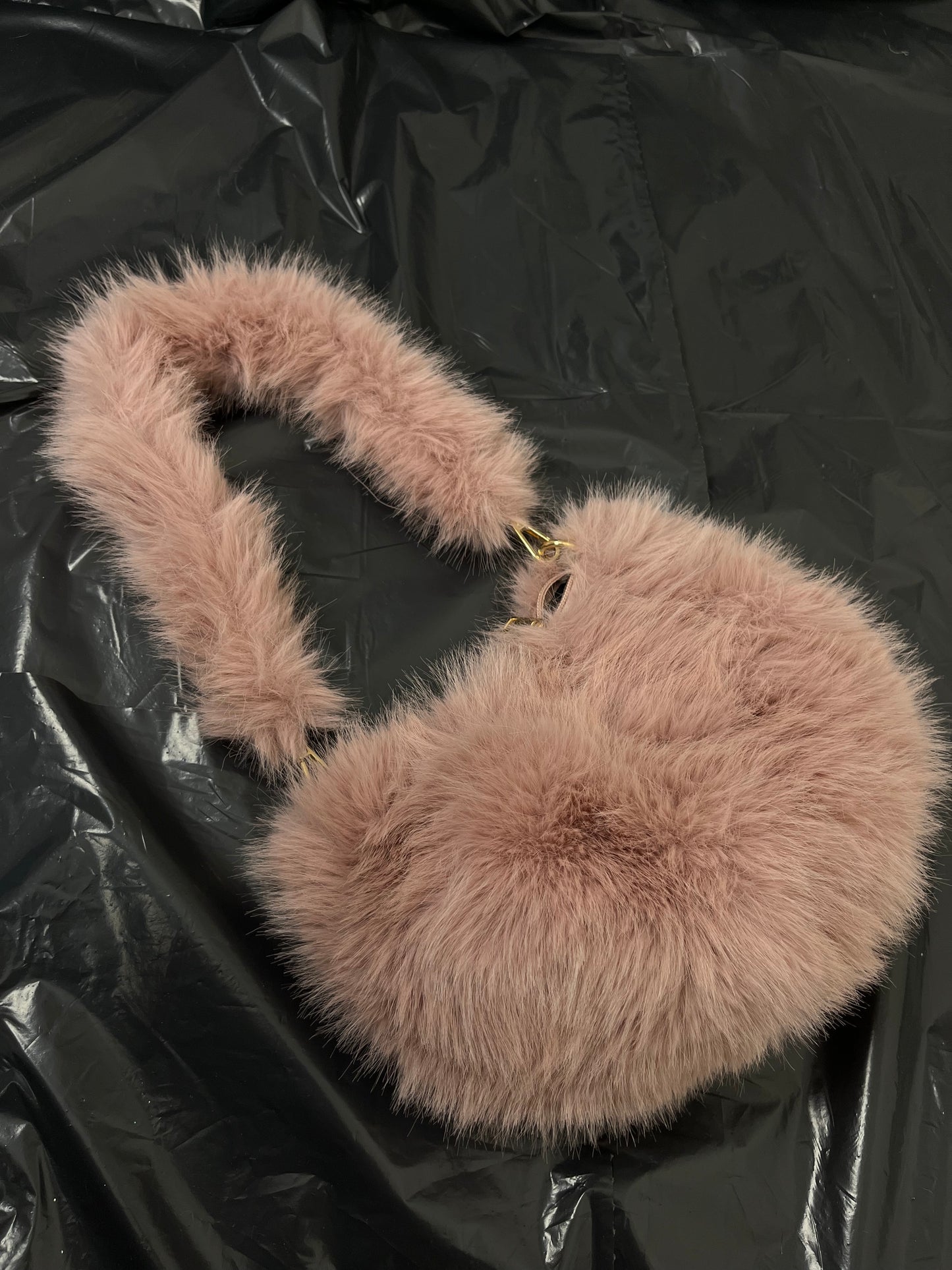 FLUFFY BAG ROSA