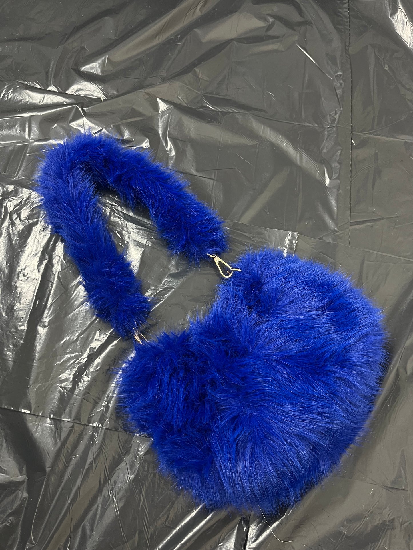 FLUFFY BAG BLU